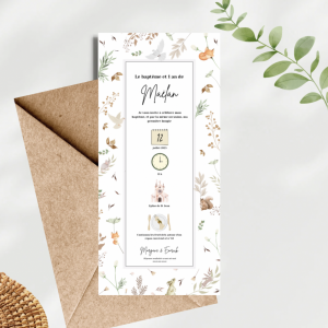 Faire-part nature