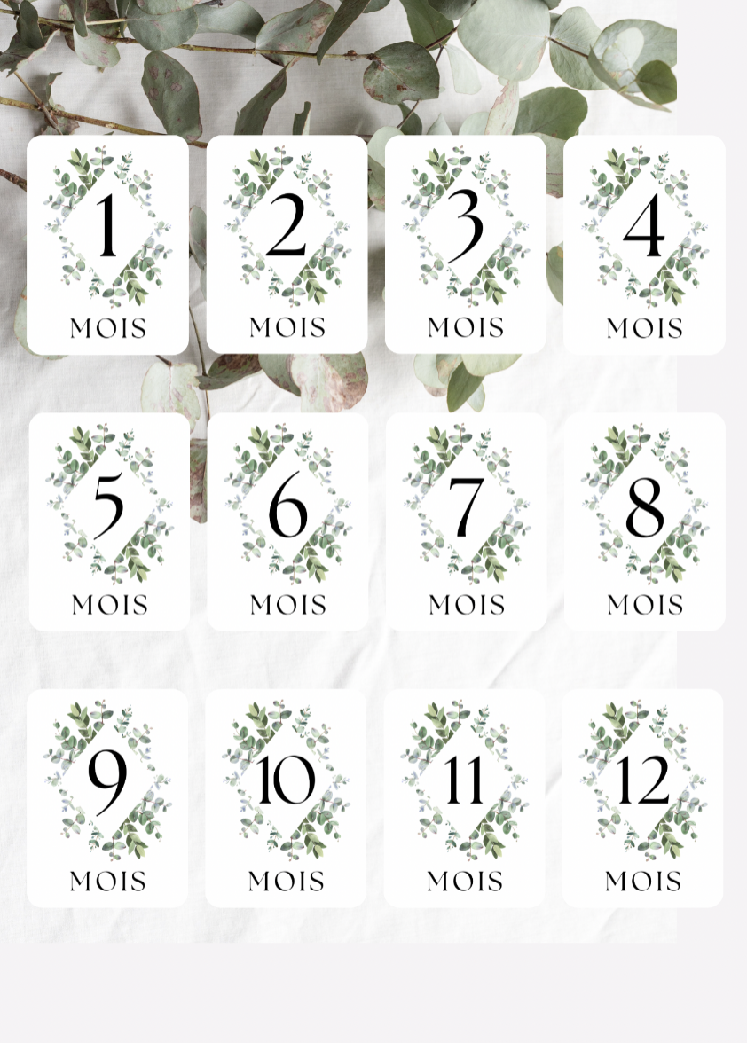 Cartes étapes bébé – Image 2