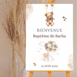 Affiche de bienvenue