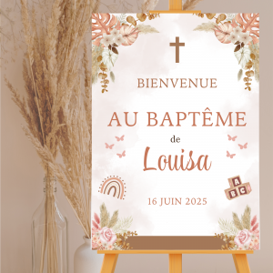 Affiche de bienvenue