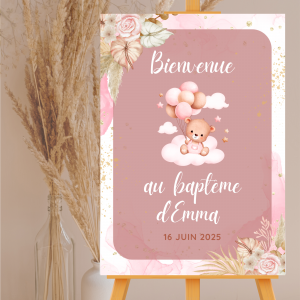 Affiche de bienvenue