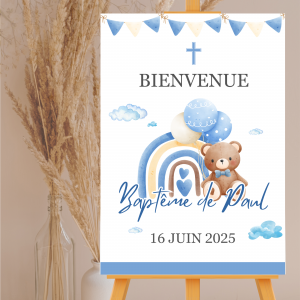 Affiche de bienvenue
