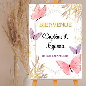Affiche de bienvenue