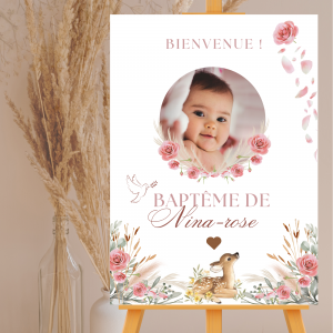 Affiche de bienvenue